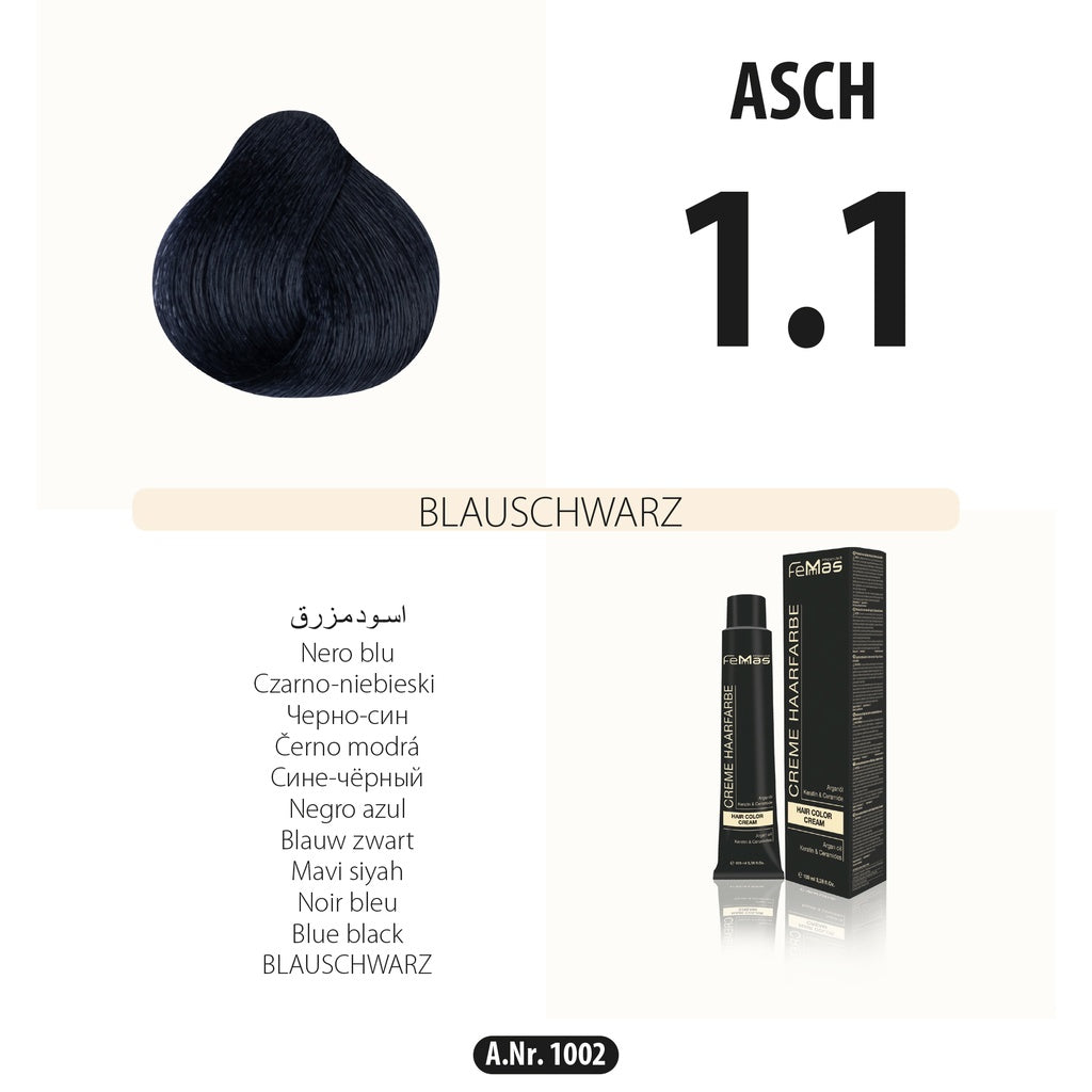 Femmas (1.1) Haarfarbe Blauschwarz 100ml